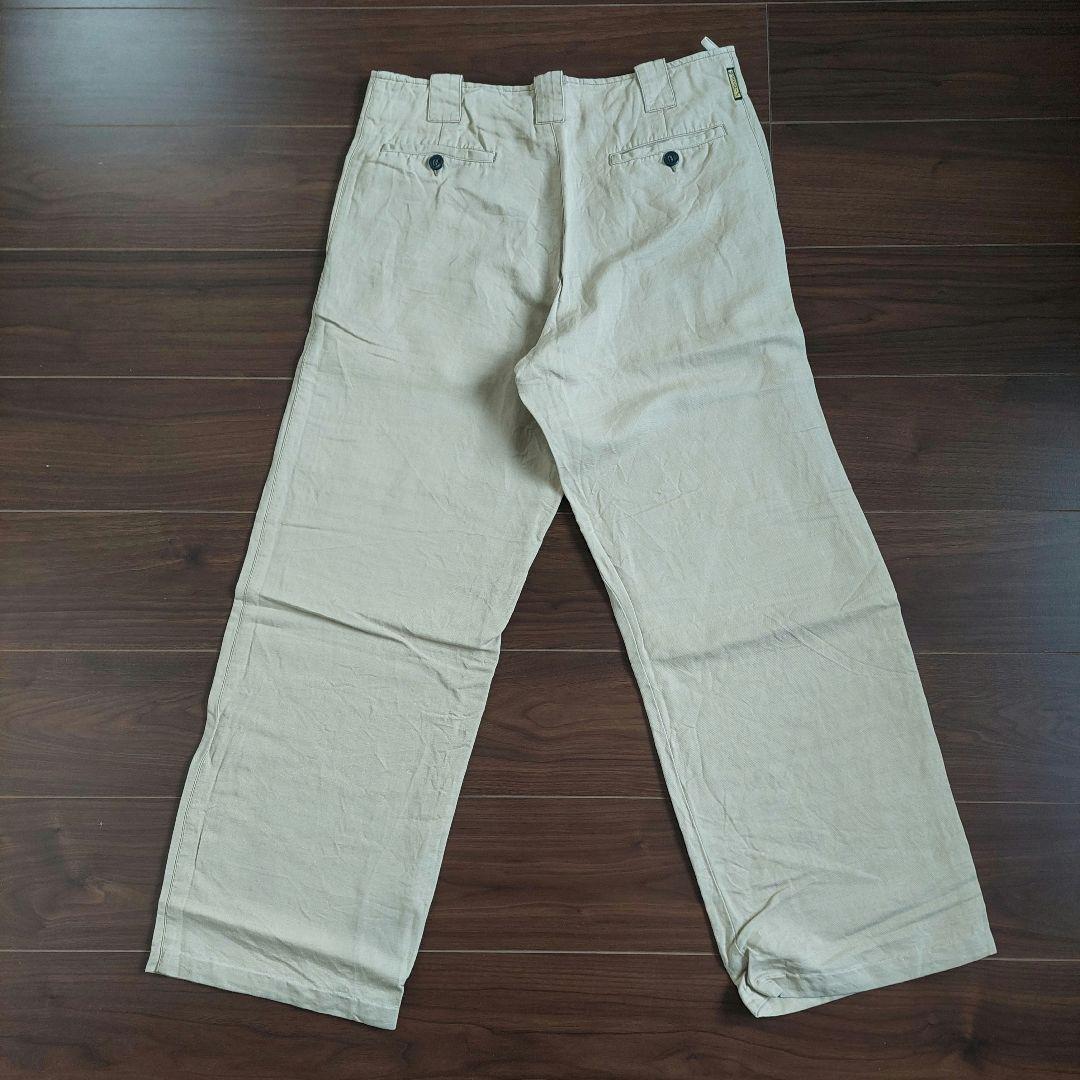 90S ARMANI JEANS ベージュ チノパン