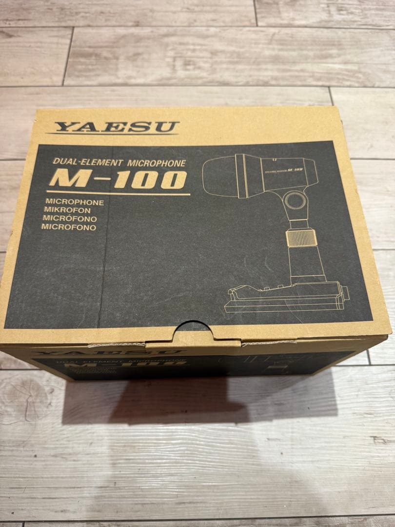 YAESU M-100 デュアルエレメントマイク