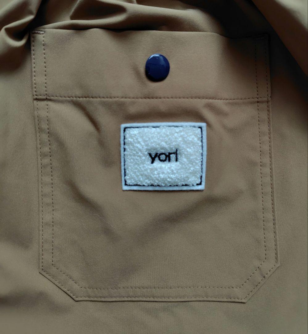 【yori】25商品新品　撥水フェスショートパンツ　36 キャメル