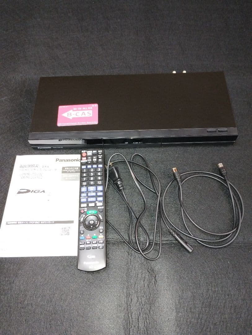 パナソニック DIGA ブルーレイディスクレコーダー 1TB DMR-2W102