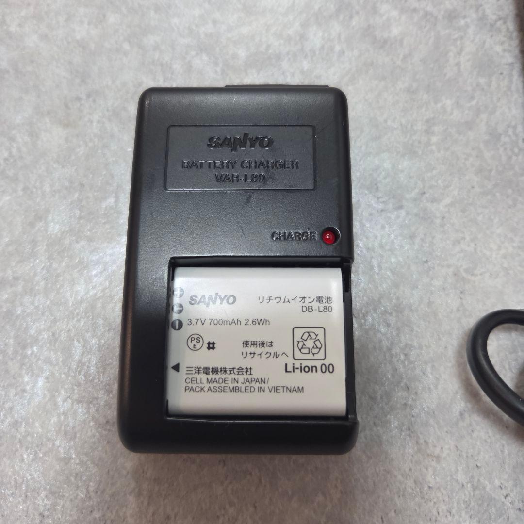 SANYO 防水型デジタルムービーカメラXacti DMX-CA100　ブラック