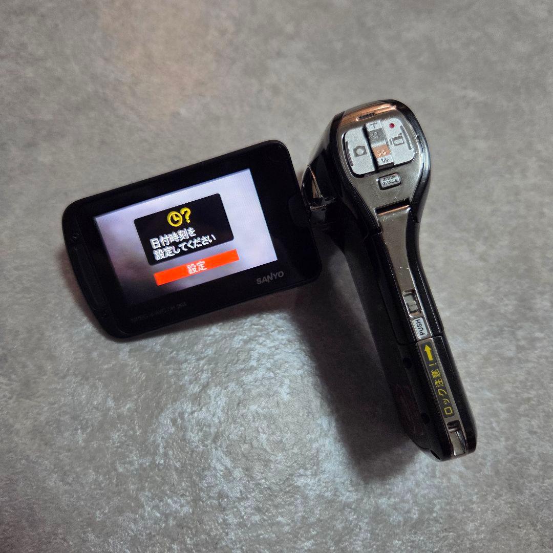 SANYO 防水型デジタルムービーカメラXacti DMX-CA100　ブラック