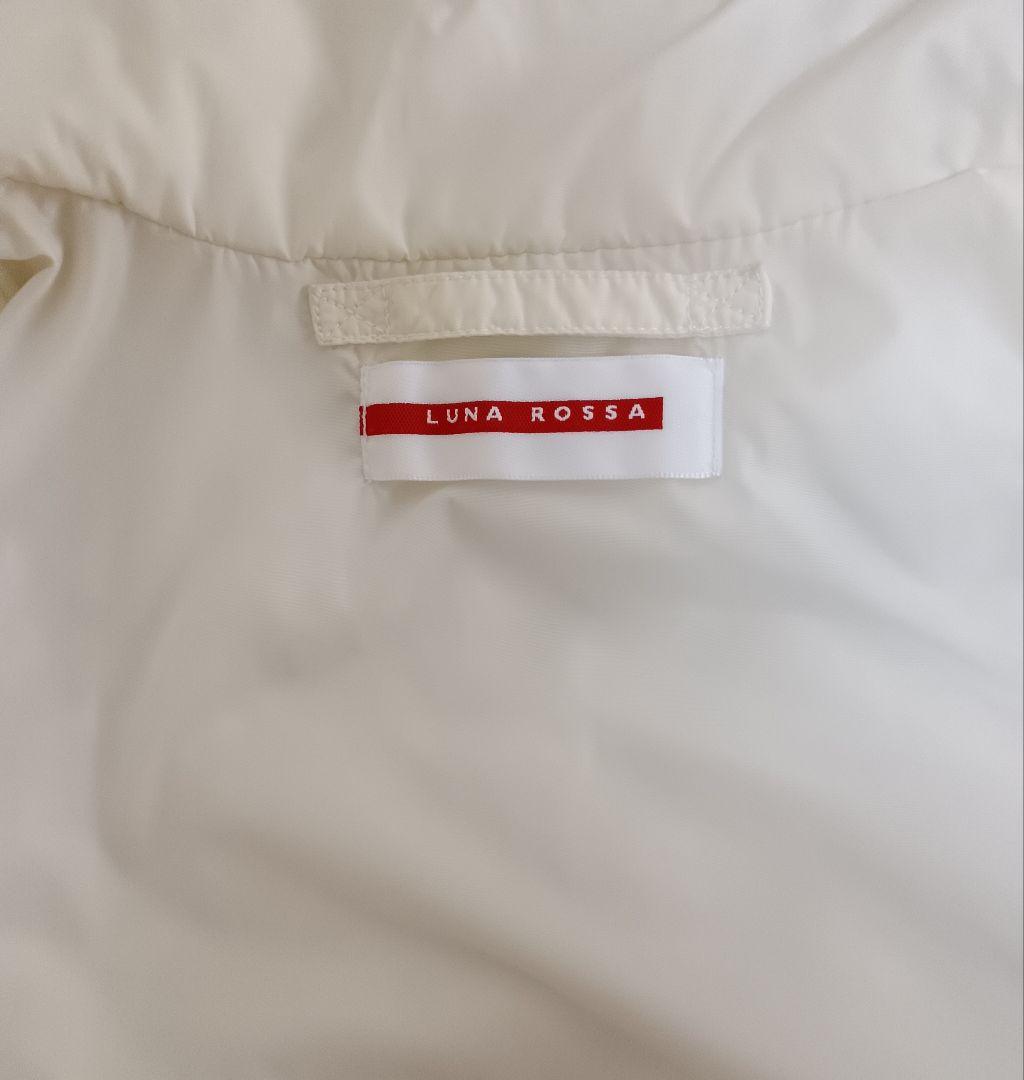 ルナロッサ（PRADAスポーツ）中綿入りジャンパー　ホワイト