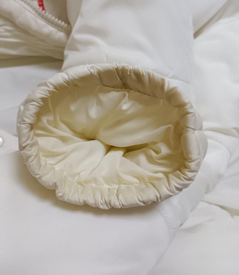 ルナロッサ（PRADAスポーツ）中綿入りジャンパー　ホワイト