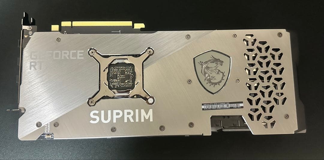 グラフィックボード・グラボ・ビデオカード GeForce RTX 3070 Ti SUPRIM X