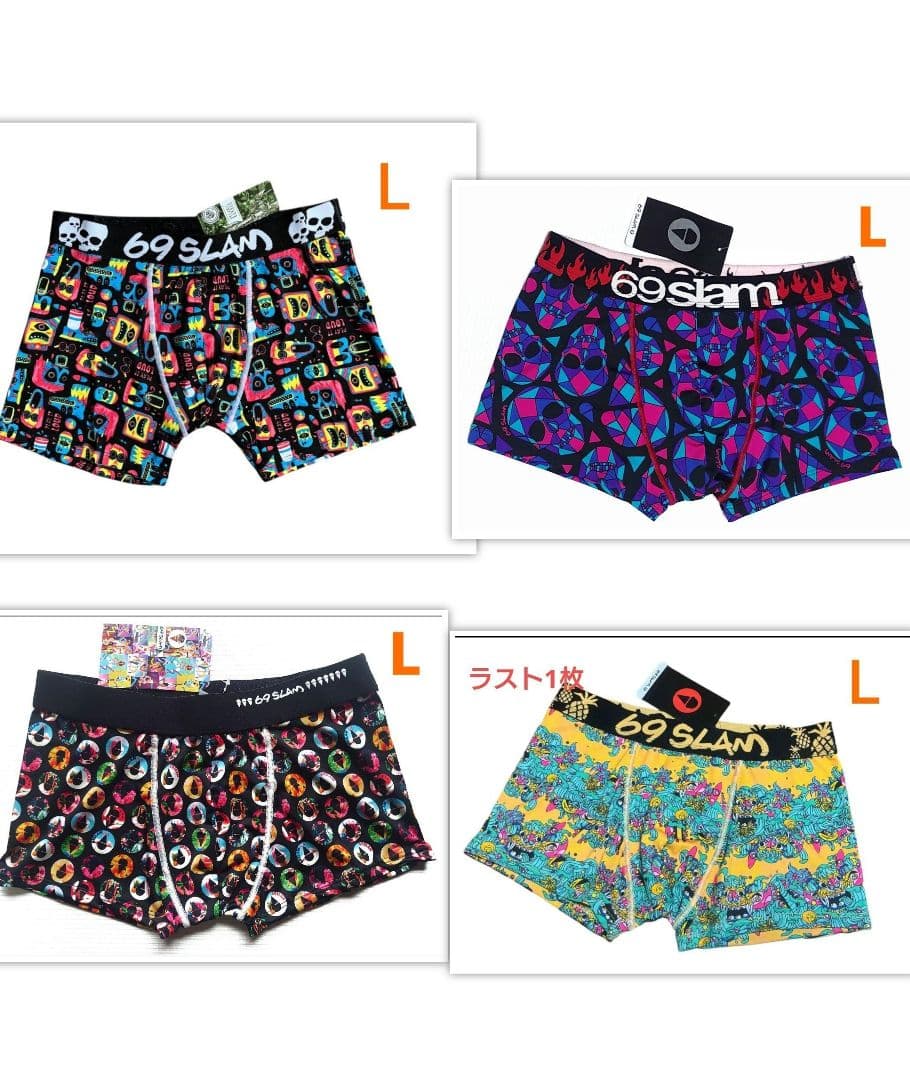 69slam ロックスラム ボクサーパンツ L-6