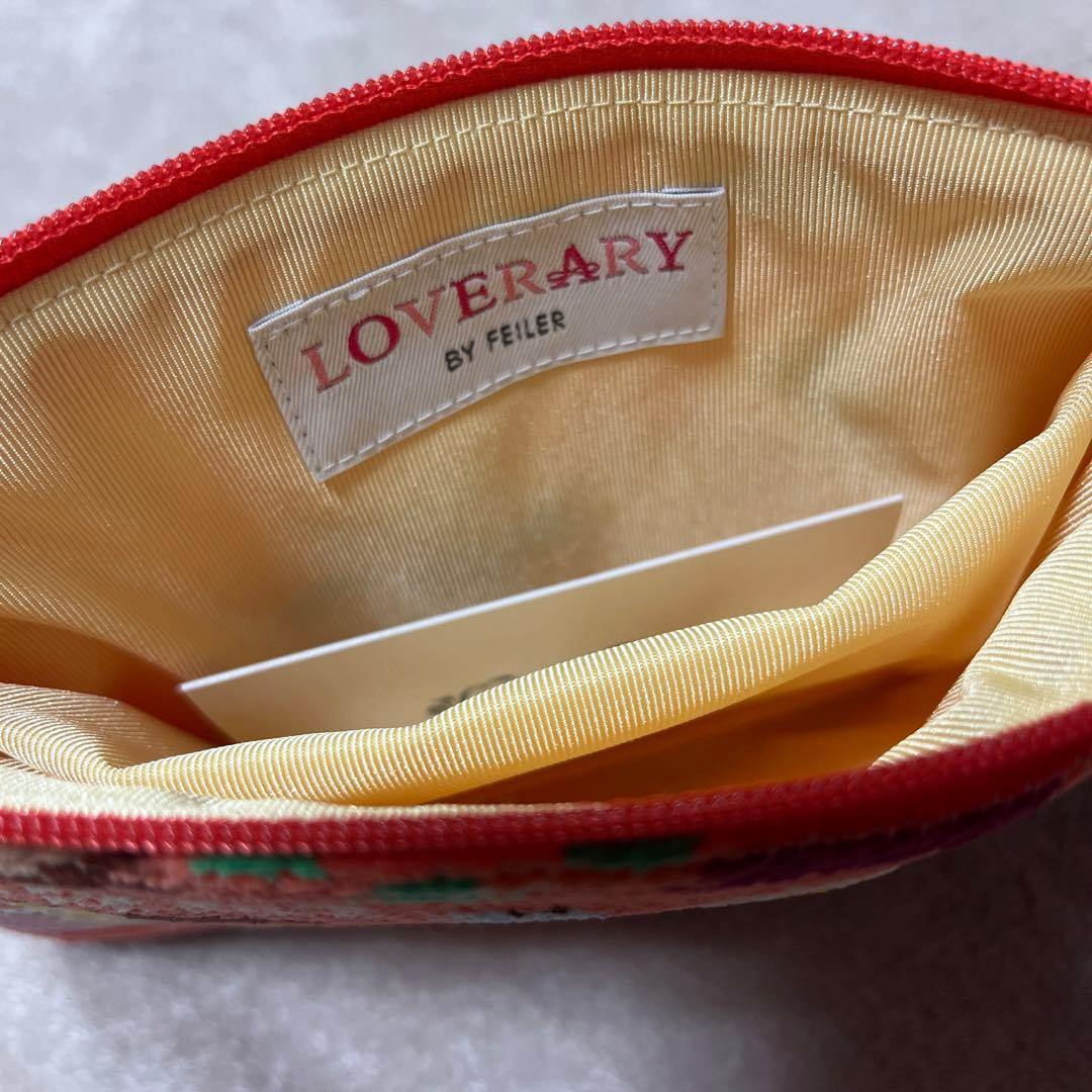 新品未使用　フェイラー　ラーメンイッチョウ　タオルハンカチ　フラットポーチ