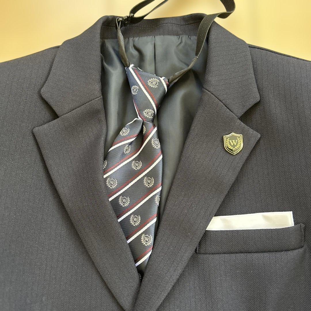 1回使用　ビームスデザイン　スーツ上下　シャツとネクタイ　キッズ　紺色　150