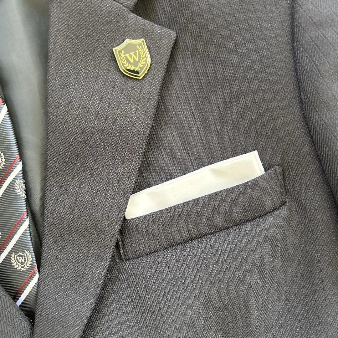 1回使用　ビームスデザイン　スーツ上下　シャツとネクタイ　キッズ　紺色　150