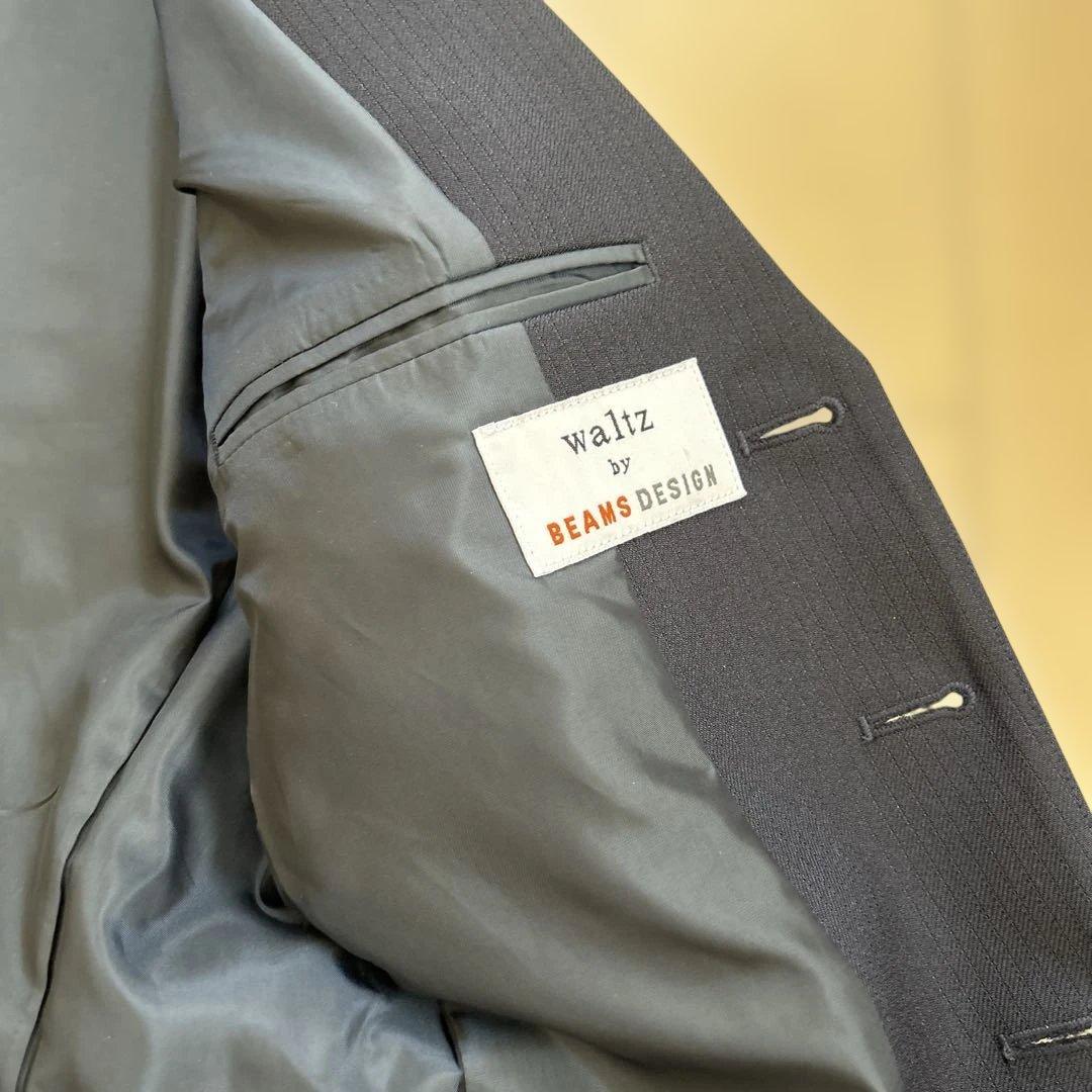 1回使用　ビームスデザイン　スーツ上下　シャツとネクタイ　キッズ　紺色　150