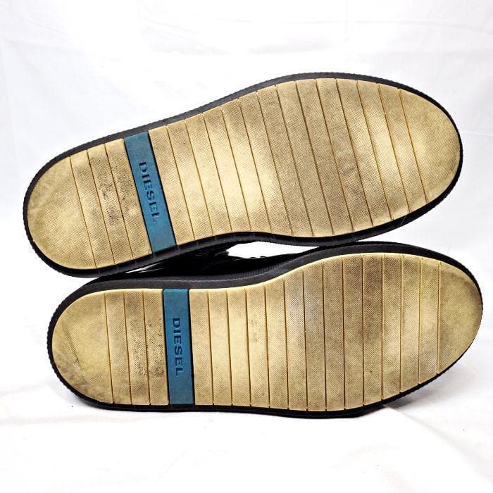 Diesel ディーゼル ダメージ加工 レースアップ レザー ブーツ