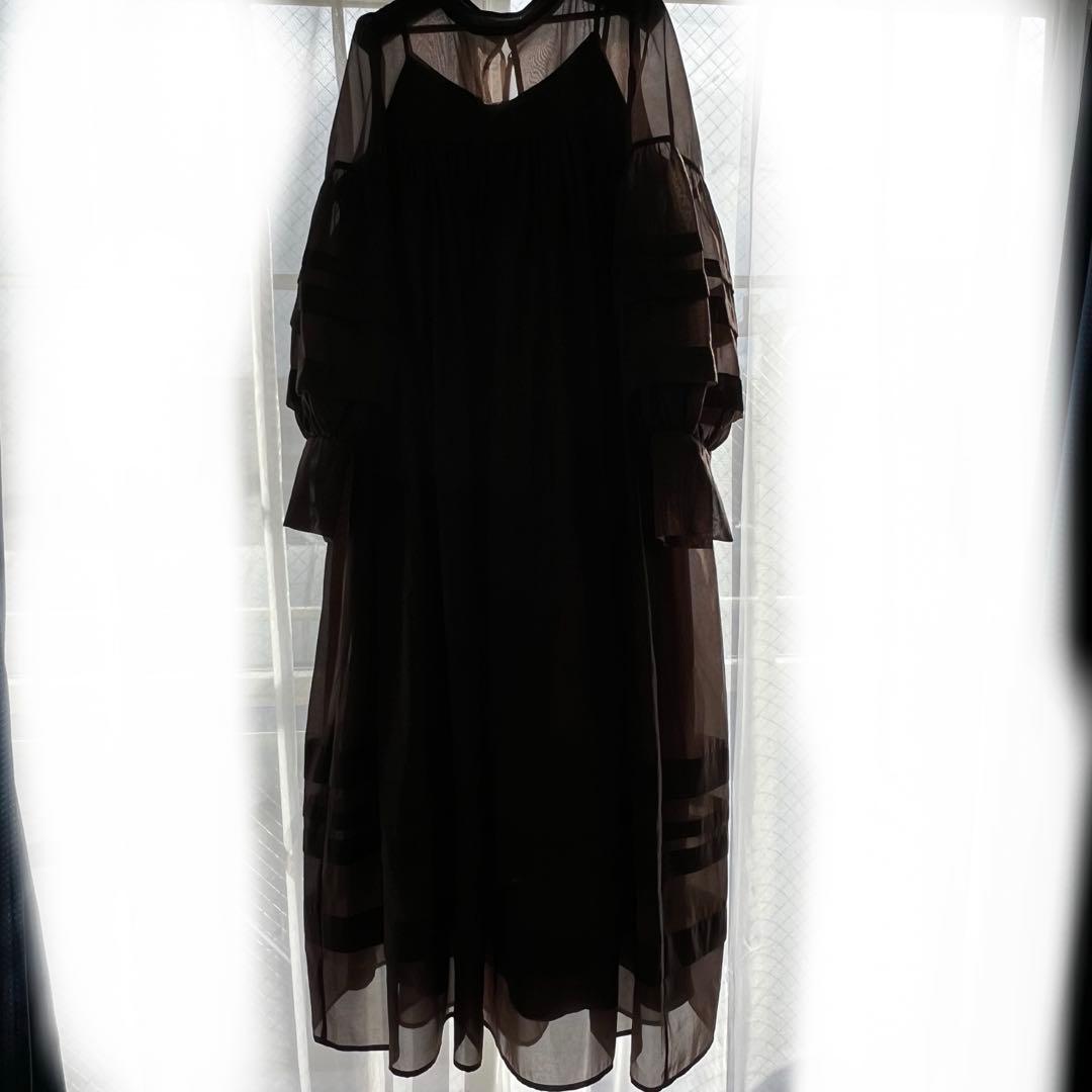 etoll. ベビーコアシアーボリュームドレス オケージョン ワンピース 結婚式