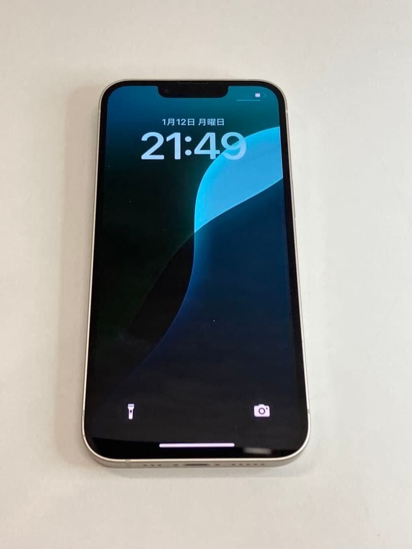 iPhone14 SIMロック無し 256GB ホワイト 【4331】