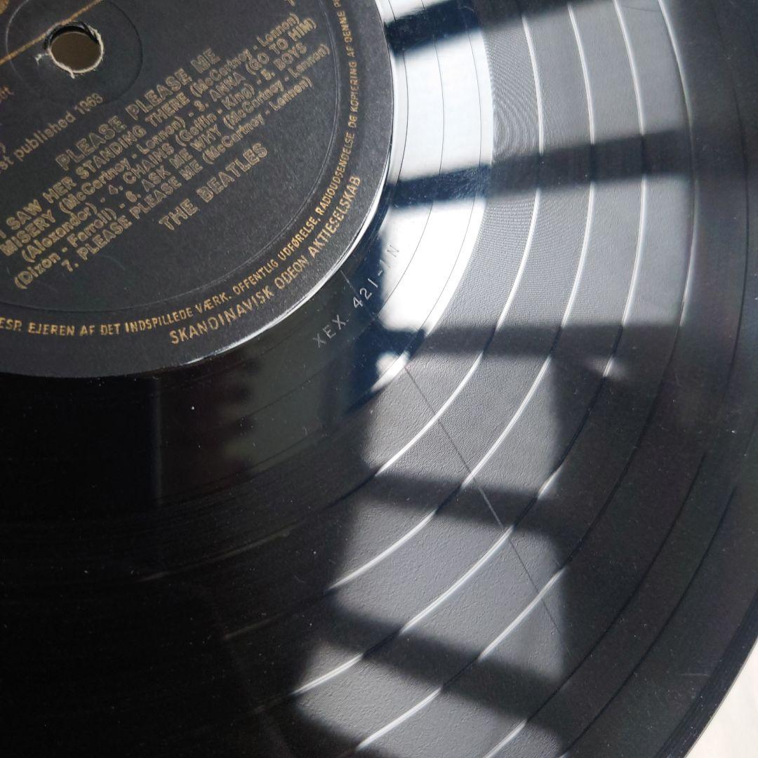 貴重DENMARK盤/THE BEATLES PLEASE PLEASE ME