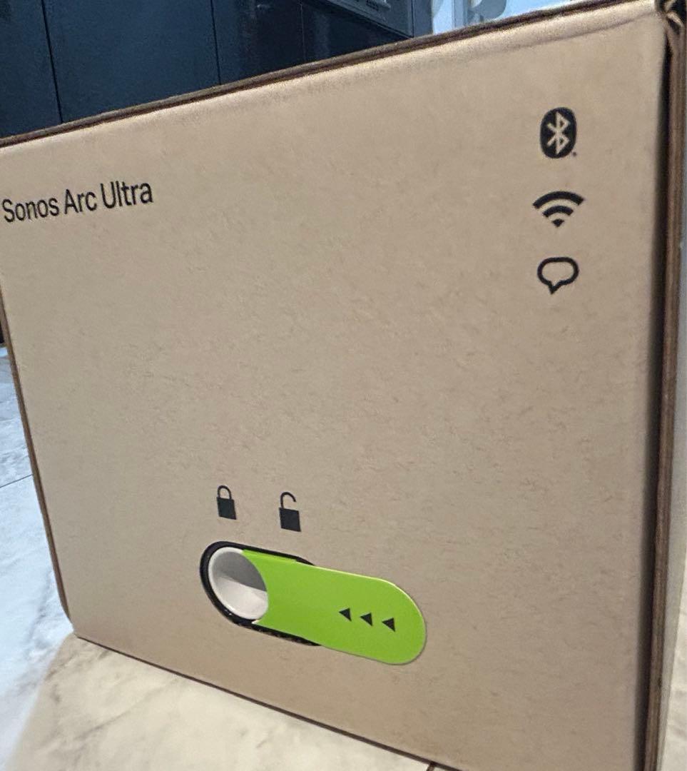 [新品未開封即日発送]Sonos arc Ultra black サウンドバー