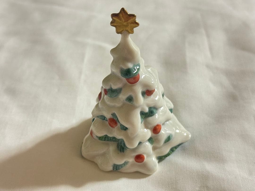 希少 廃盤 ロイヤルコペンハーゲン クリスマスツリー 8cm フィギュリン
