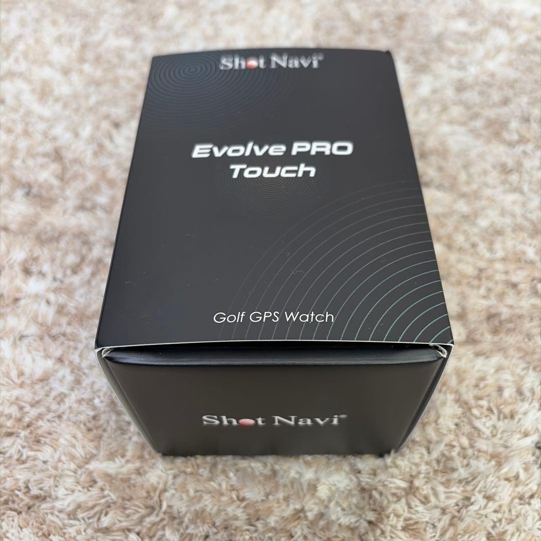 Shot Navi Evolve PRO Touch ゴルフGPSウォッチ　黒