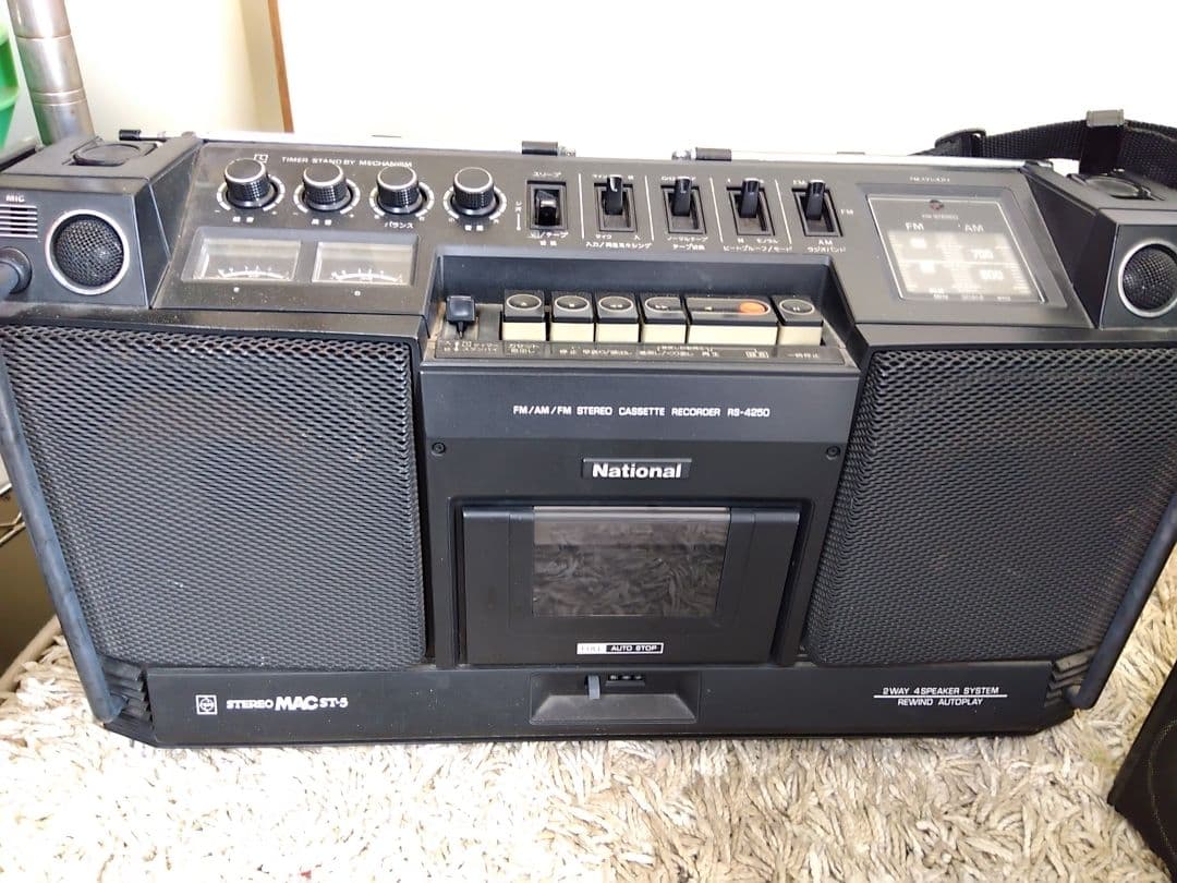 ナショナルラジオカセットまとめ売りジャンク品