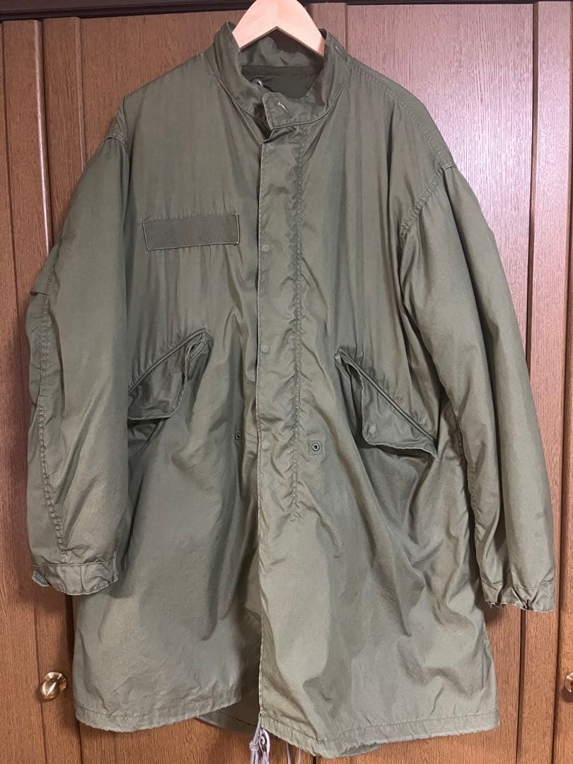 希少S！米軍実物 80s M65 フィッシュテールパーカー シェル&ライナー