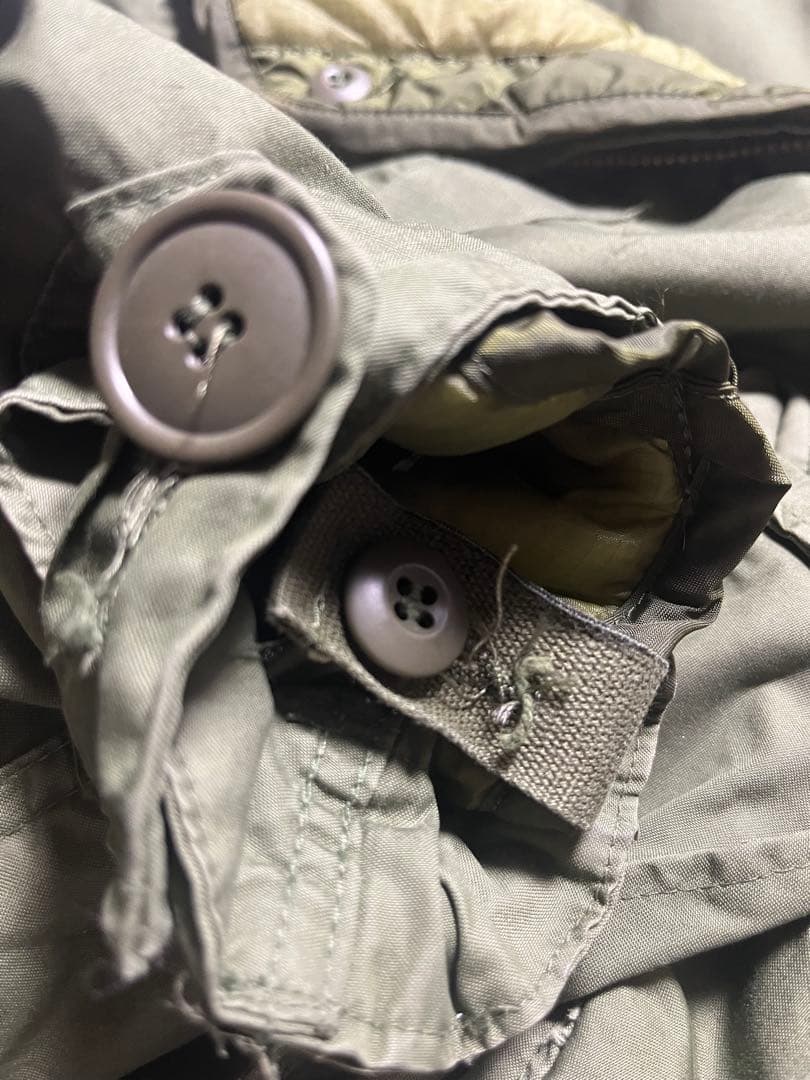 希少S！米軍実物 80s M65 フィッシュテールパーカー シェル&ライナー