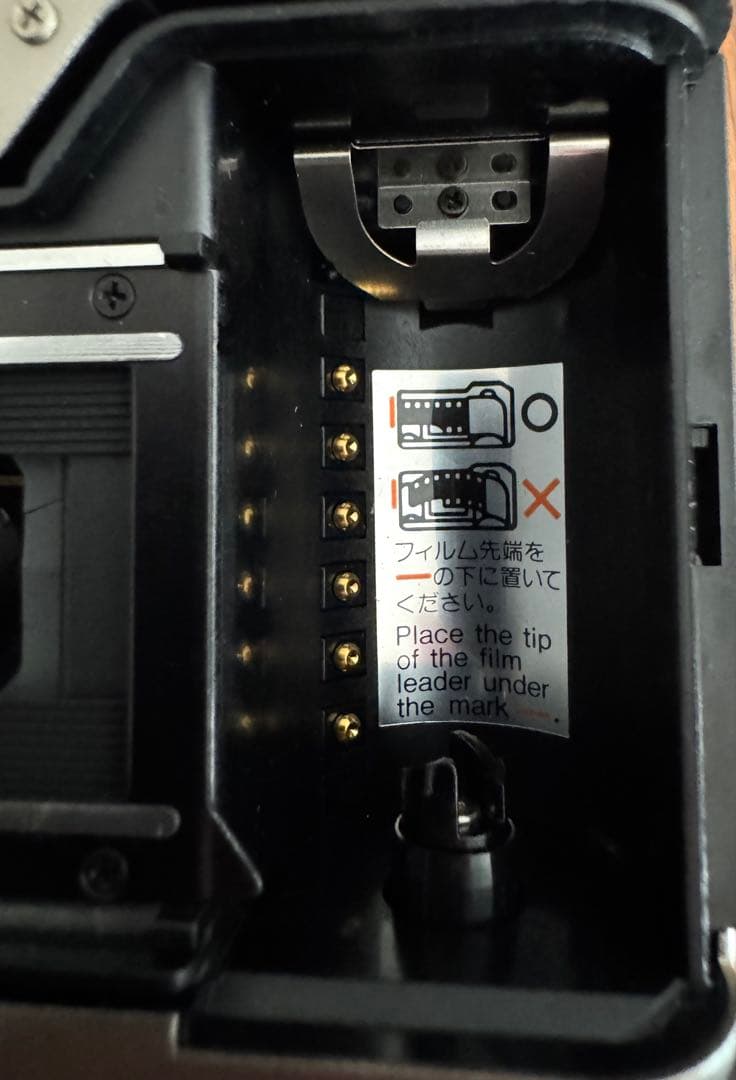 CONTAX TVS DATA BACK コンタックス フィルムカメラ