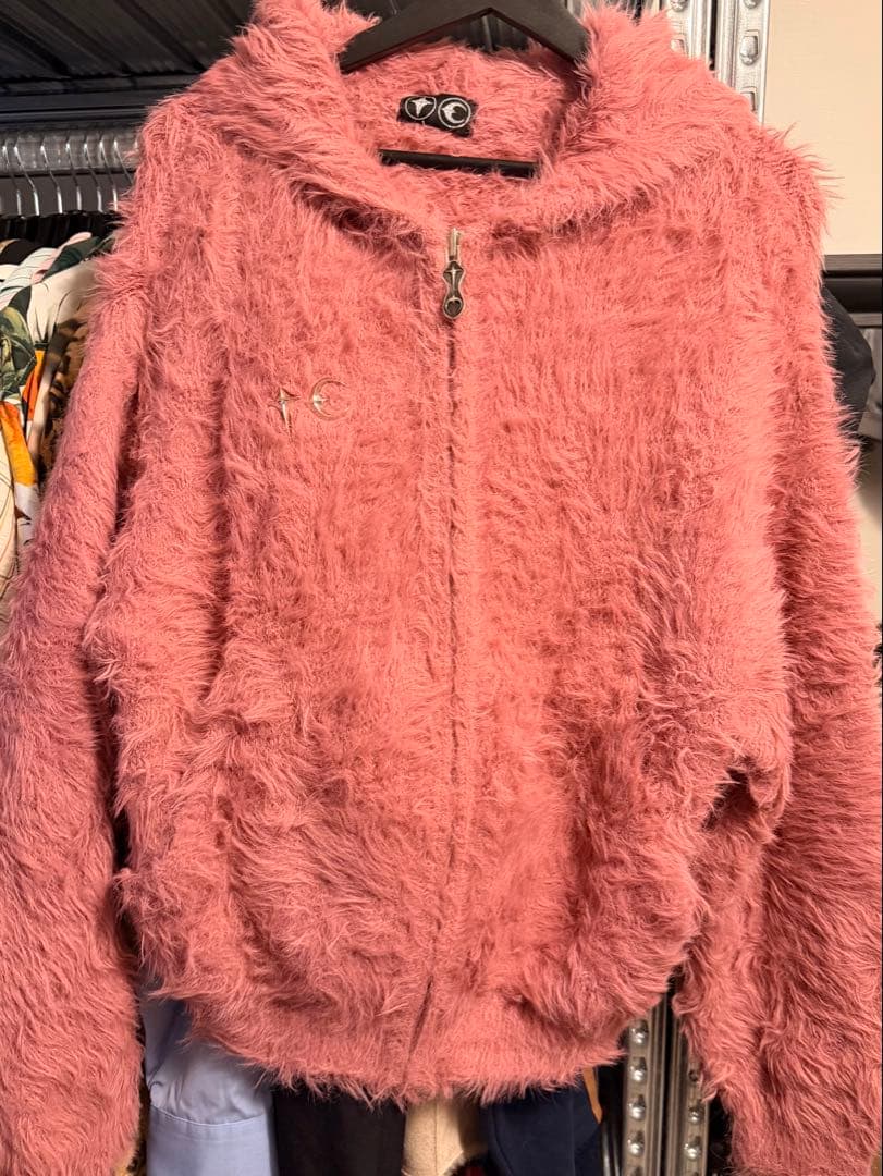 Thug Club サグクラブ パーカー Fur Zip-up Hoodie