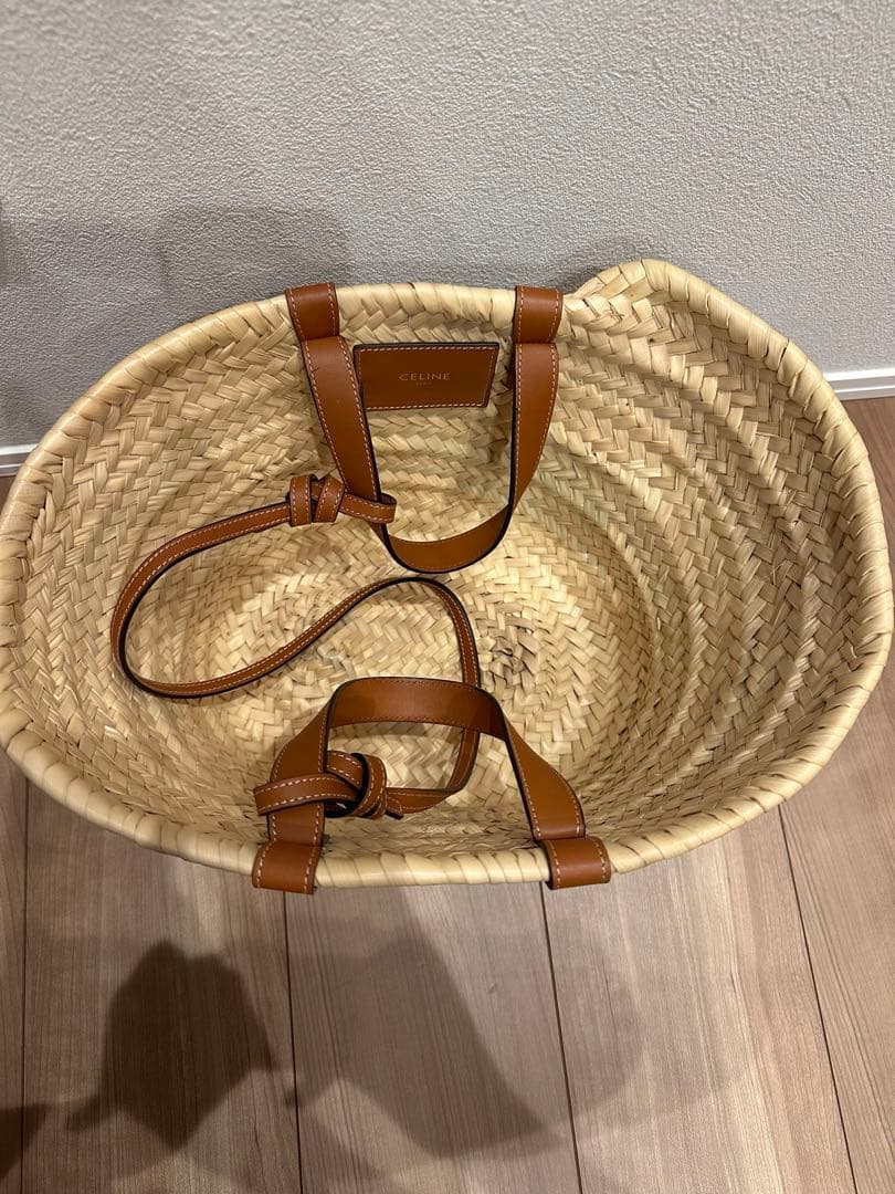 CELINE かごバッグ トリオンフ クラシック パニエ