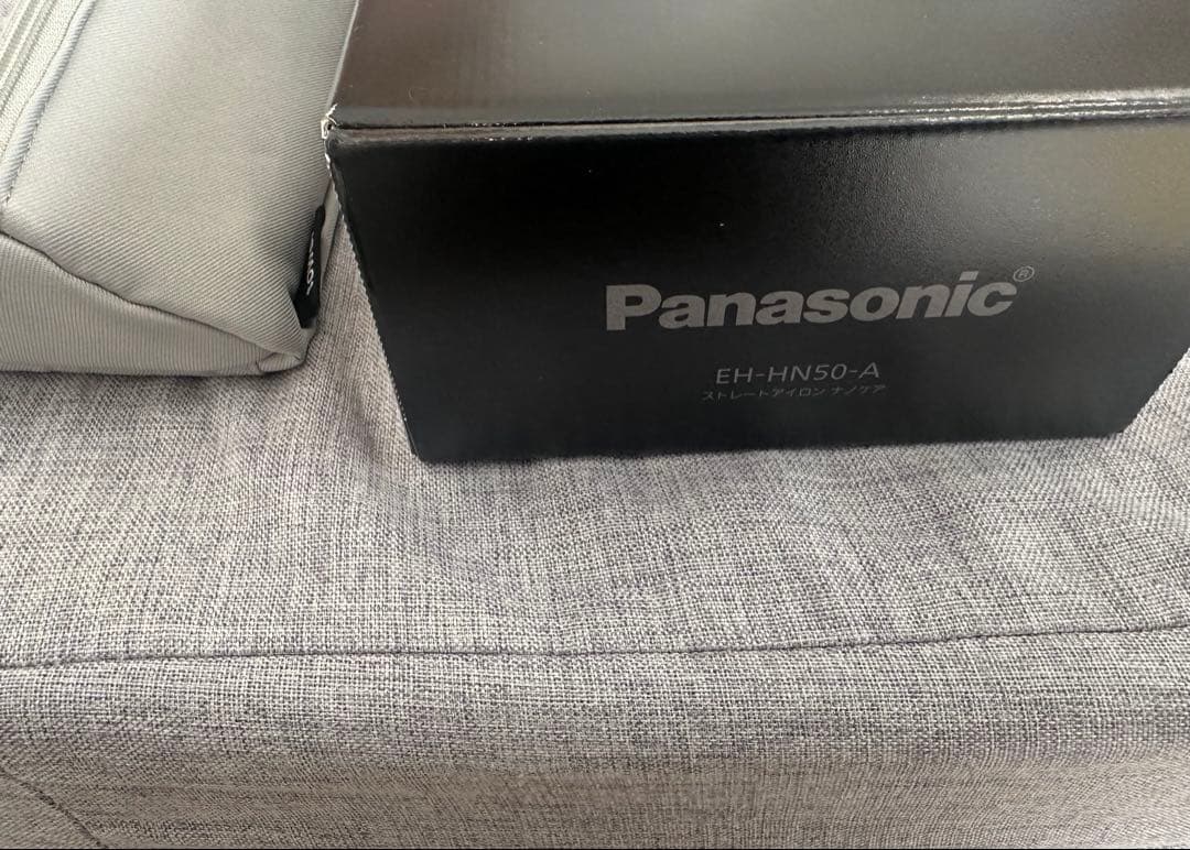 美品　ストレートアイロン ナノケア　EH-HN50