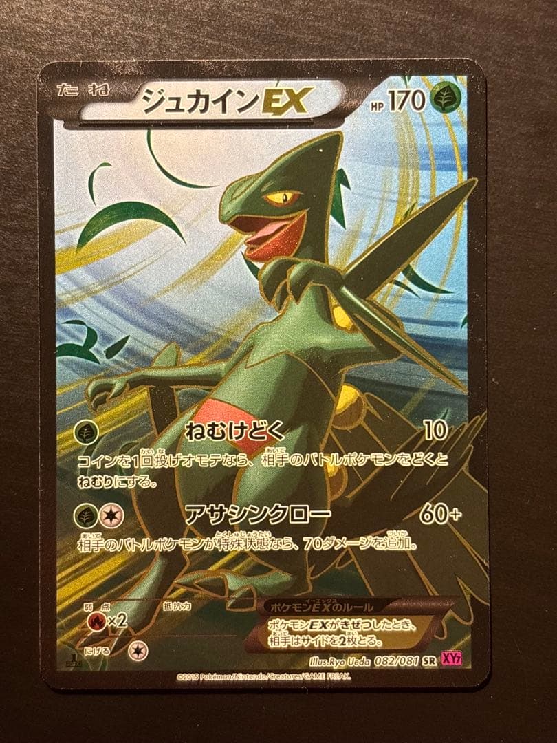 【状態S】ジュカインEX SR XY7 バンデットリング 082/081