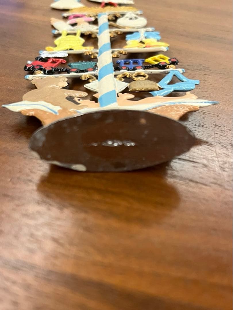 【中古】ヴィルヘルム　シュヴァイツァー　ドイツ　錫飾り　出産の木