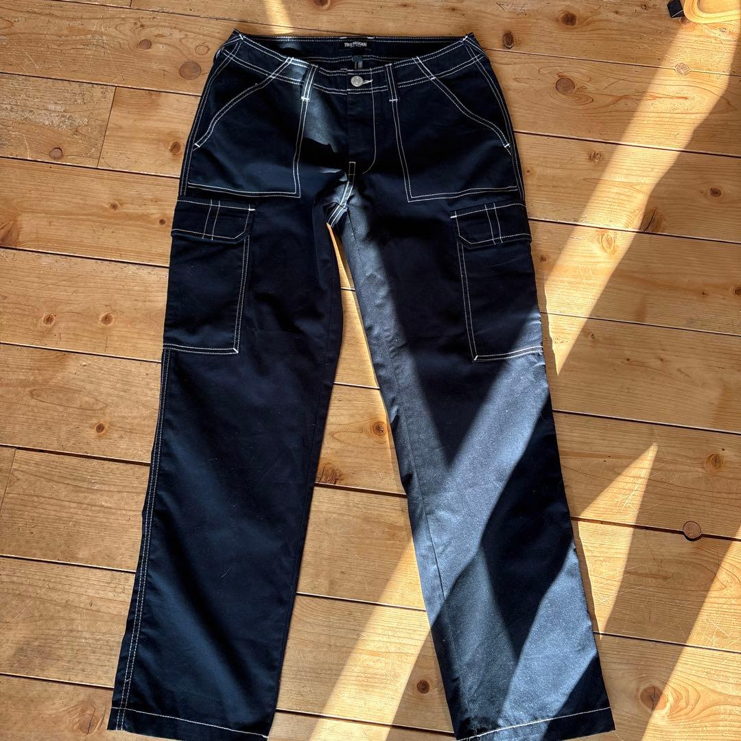 W30新品未使用 トゥルーレリジョン デニム 黒