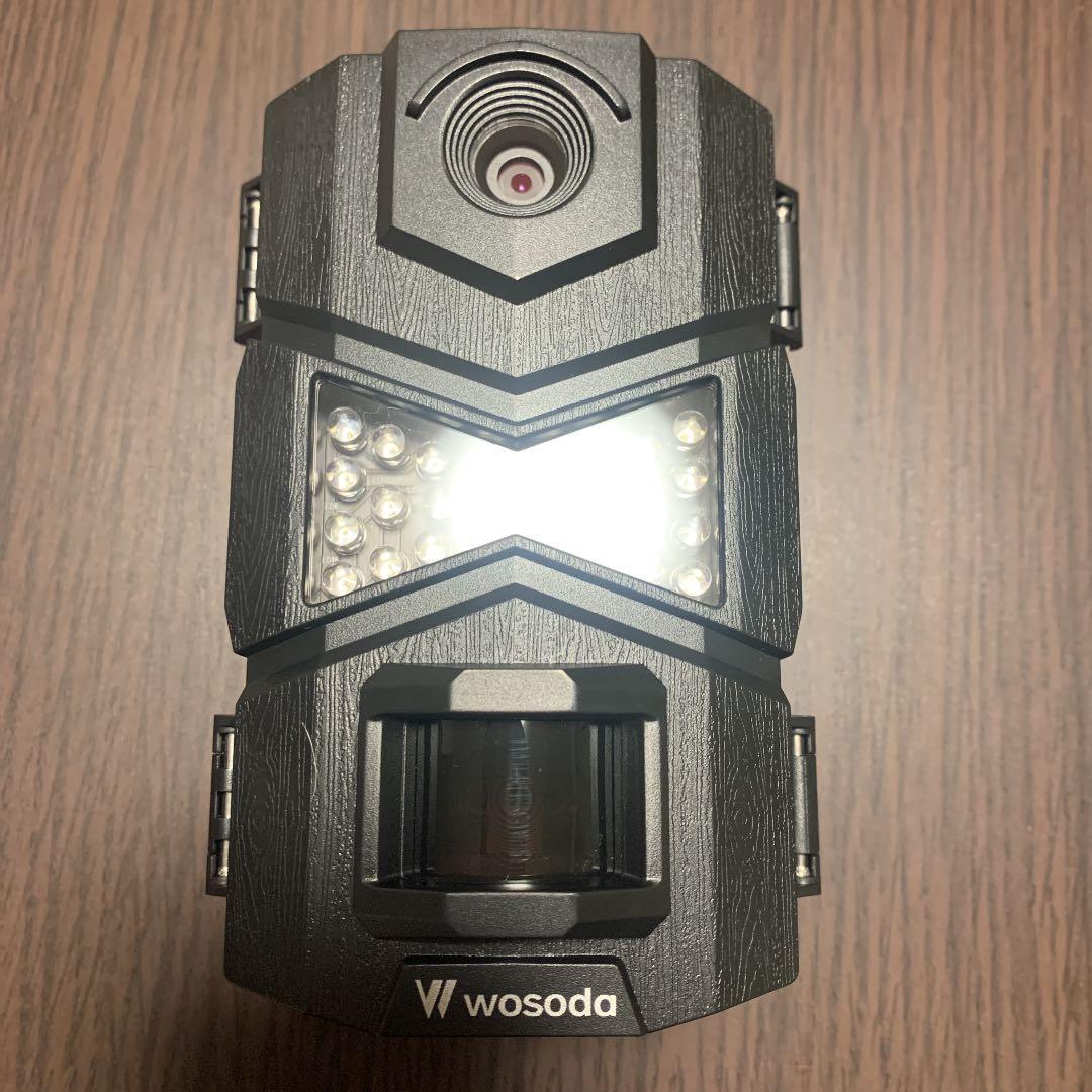 防犯カメラトレイルカメラ 1600万画素 夜間対応 日本語取扱説明書 2台セット