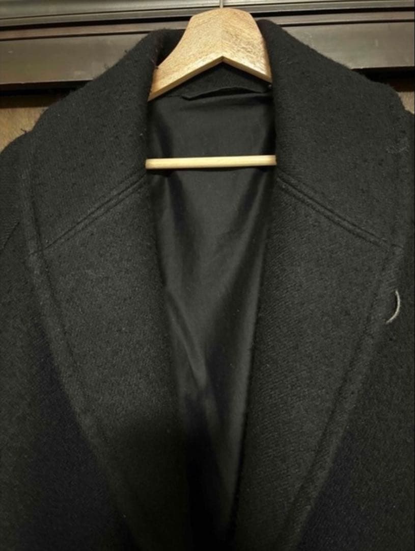 COMOLI ウールショールカラーコート　size1