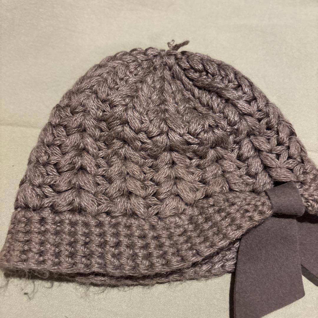 ヒトミシノヤマ　ニット帽