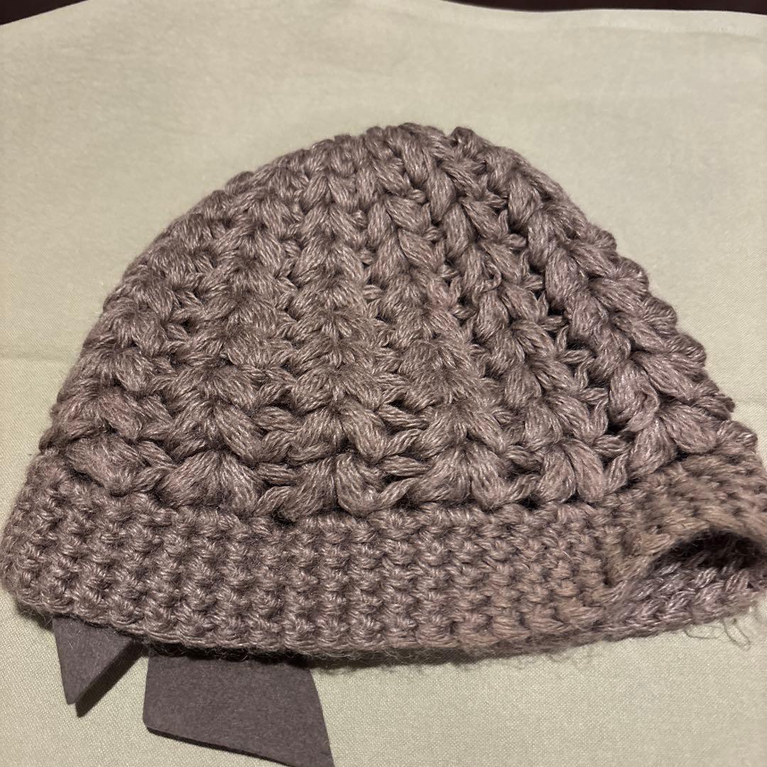 ヒトミシノヤマ　ニット帽