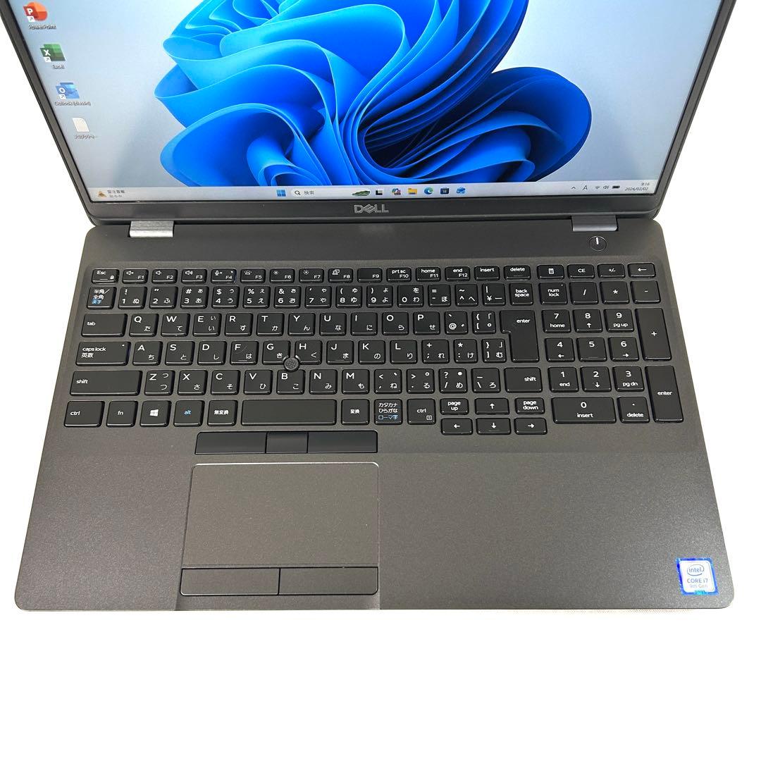 DELL Latitude 5501 i7 512GB 16GB バッテリー良好