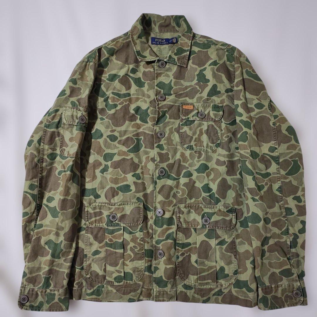 ポロラルフローレン ハンティングジャケット ダックハンターカモ