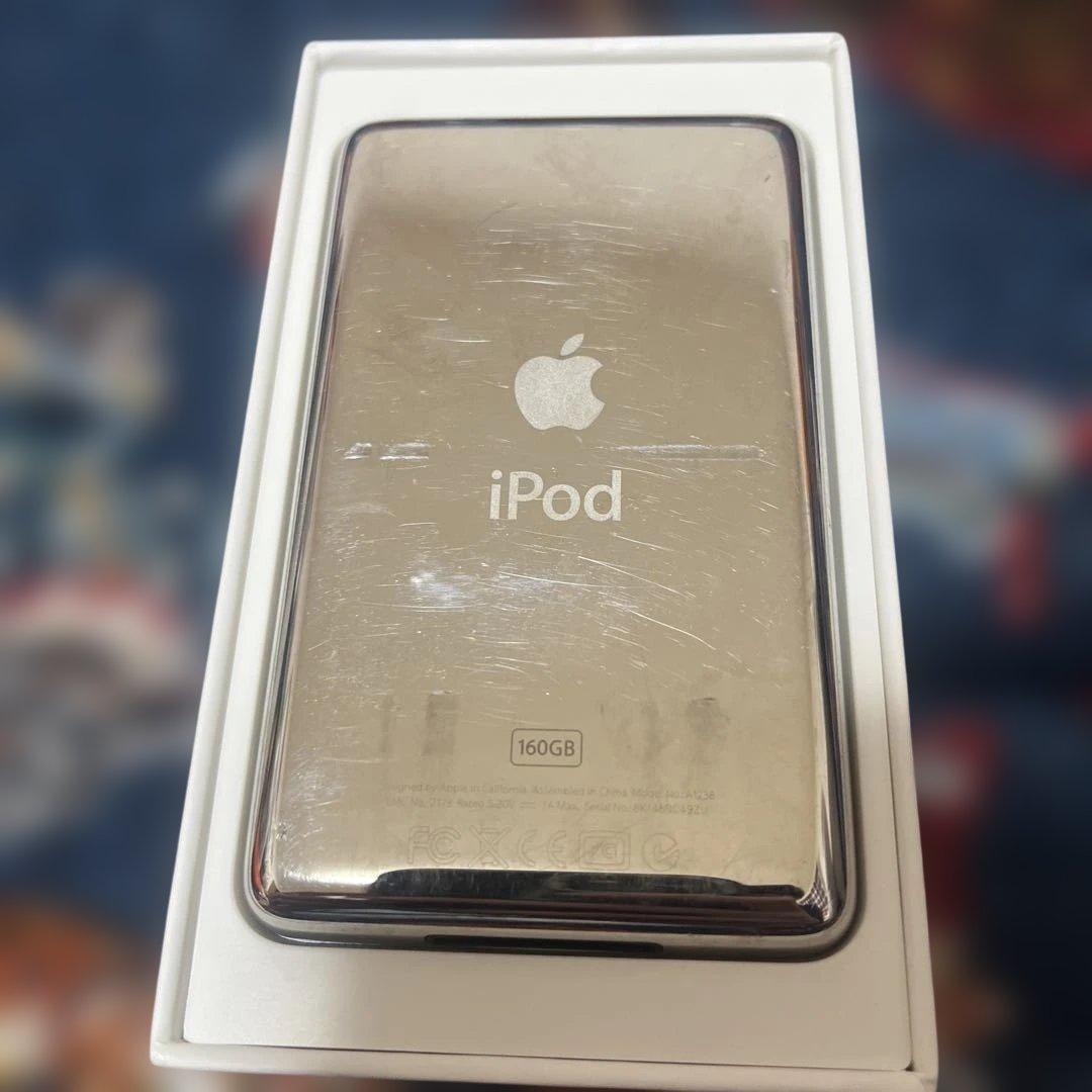 Apple iPod 160GB ブラック　箱、付属品有