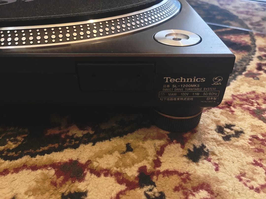 【美品】Technics SL-1200MK5 ターンテーブル