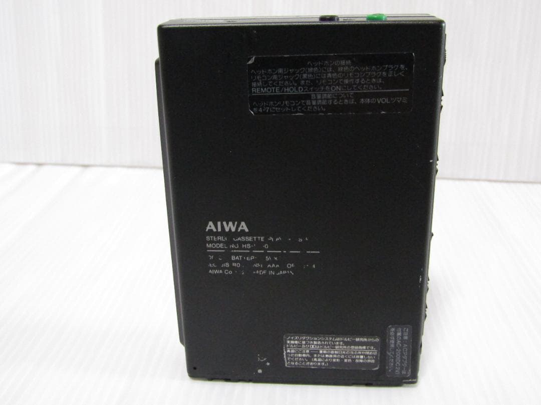 T0580 AIWA カセットプレーヤー HS-PX10 ジャンク