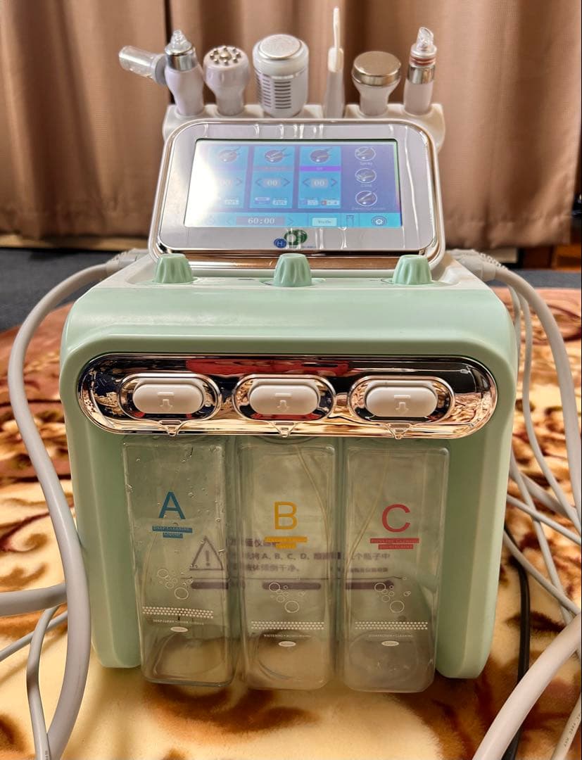 [まさやん]6 in 1 ハイドラフェイシャル美顔器