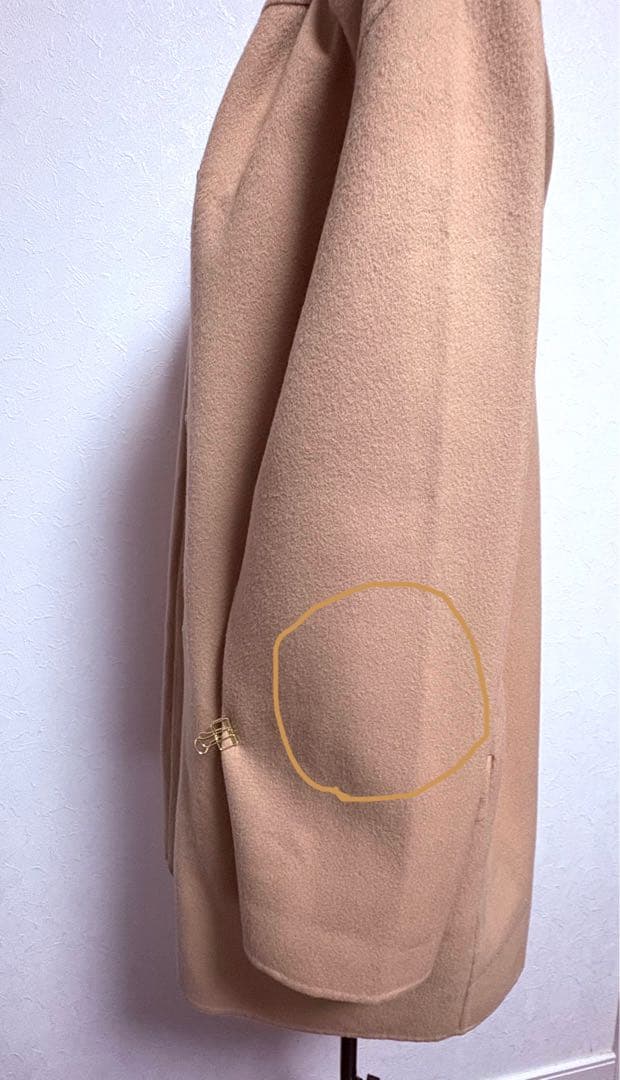 Theory フード付きコートSベージュ 定価97,900円