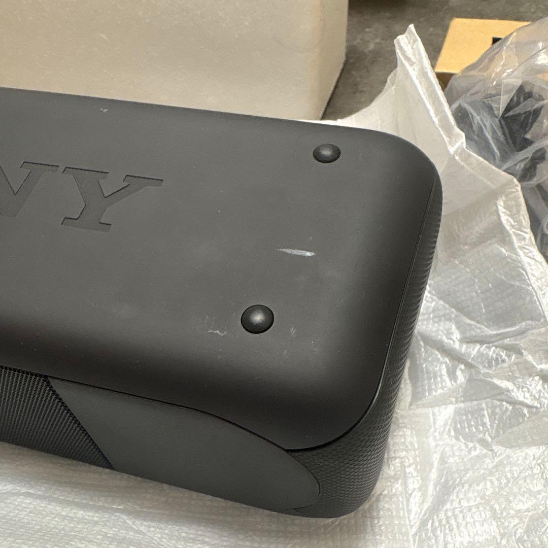 Sony SRS-XB40 ワイヤレスポータブルスピーカー（ブラック）