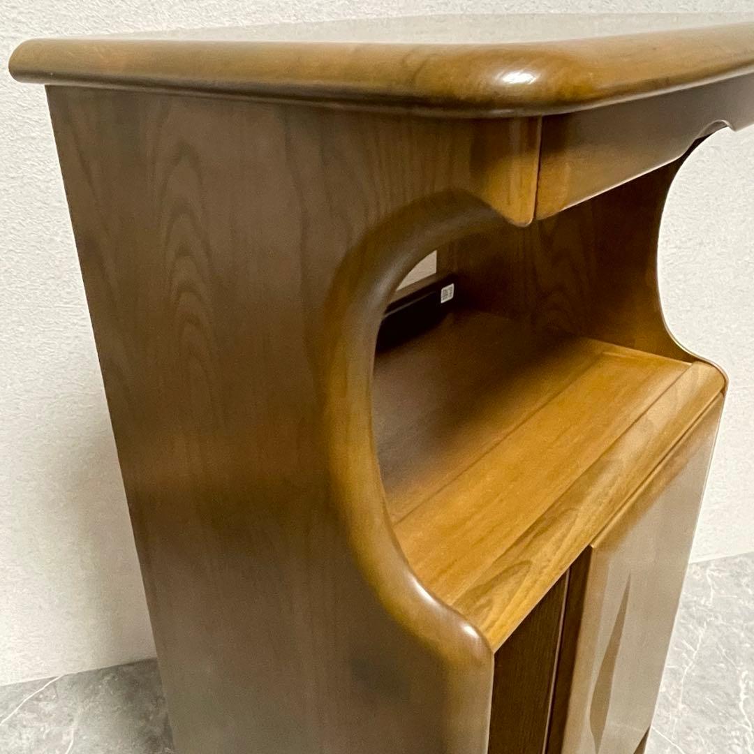 karimoku カリモク家具　電話台　ファックス台　キャビネット　コンソール