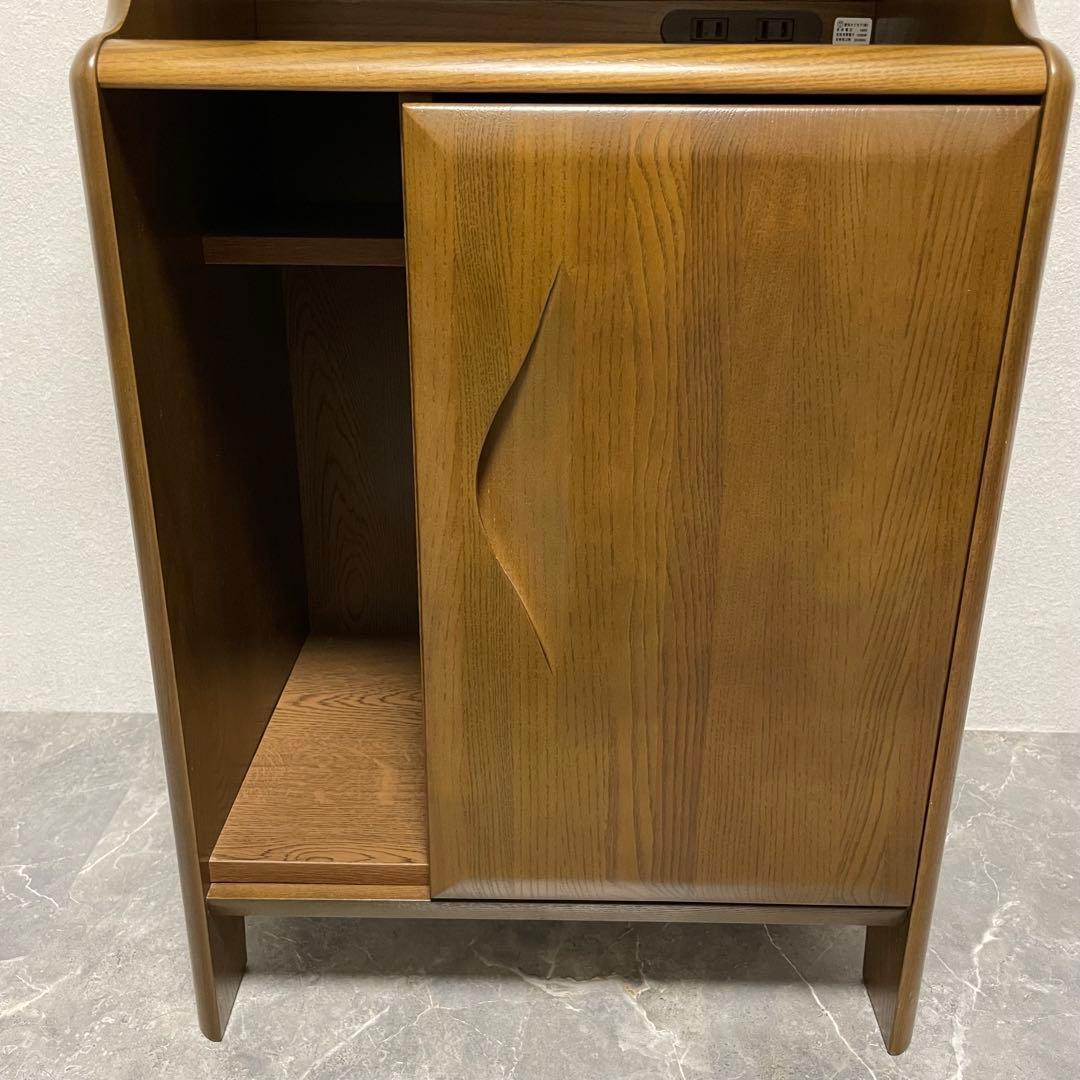 karimoku カリモク家具　電話台　ファックス台　キャビネット　コンソール