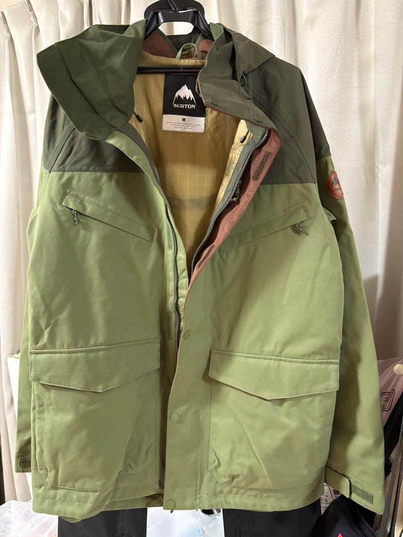 【美品】BURTON スノーボードウェア Mサイズ セット
