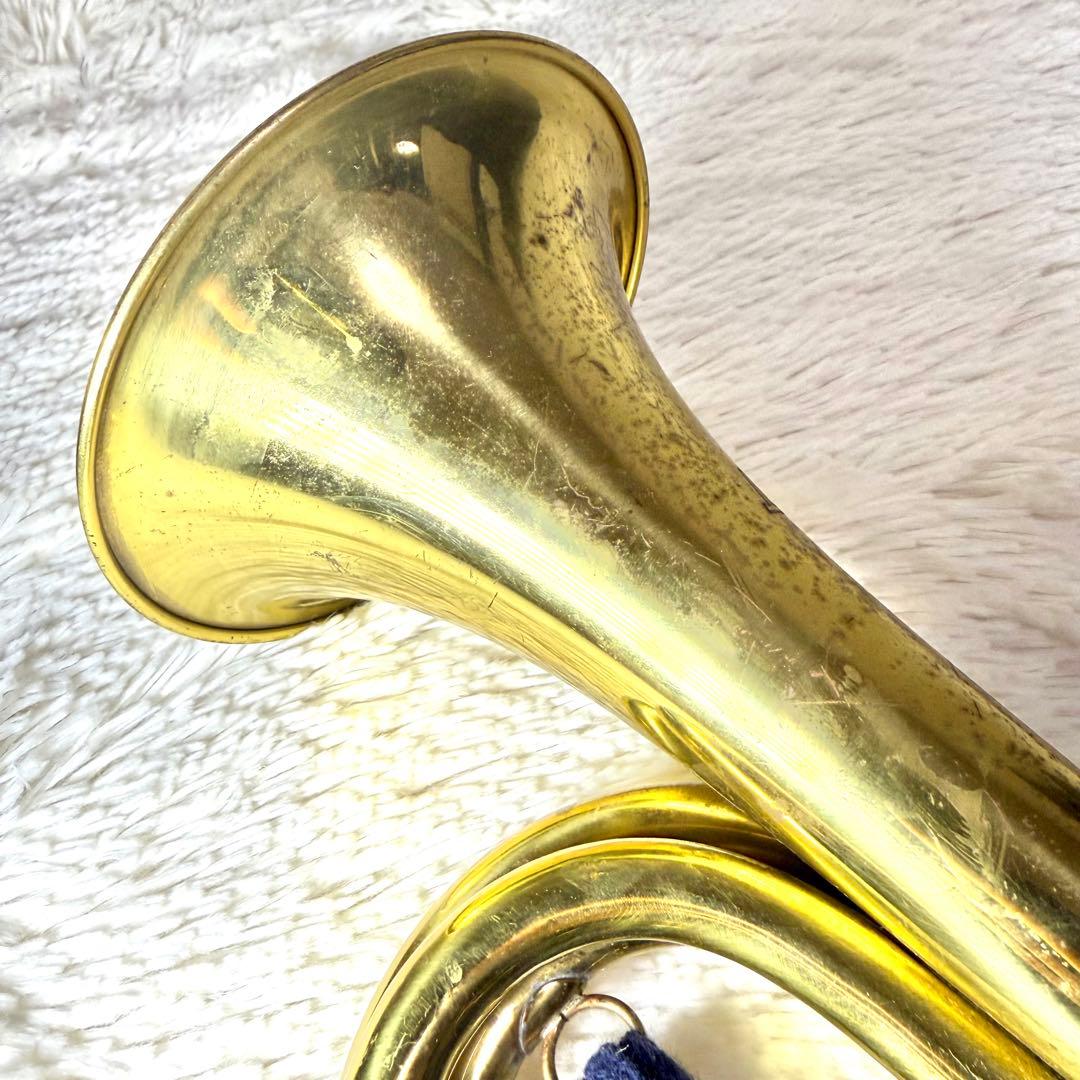 HOLST ホルスト 浜松まつりラッパ 信号ラッパ 3つ巻き ゴールド 金3連