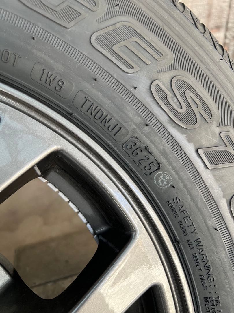 新車外し　ジムニーノマド　タイヤホイール