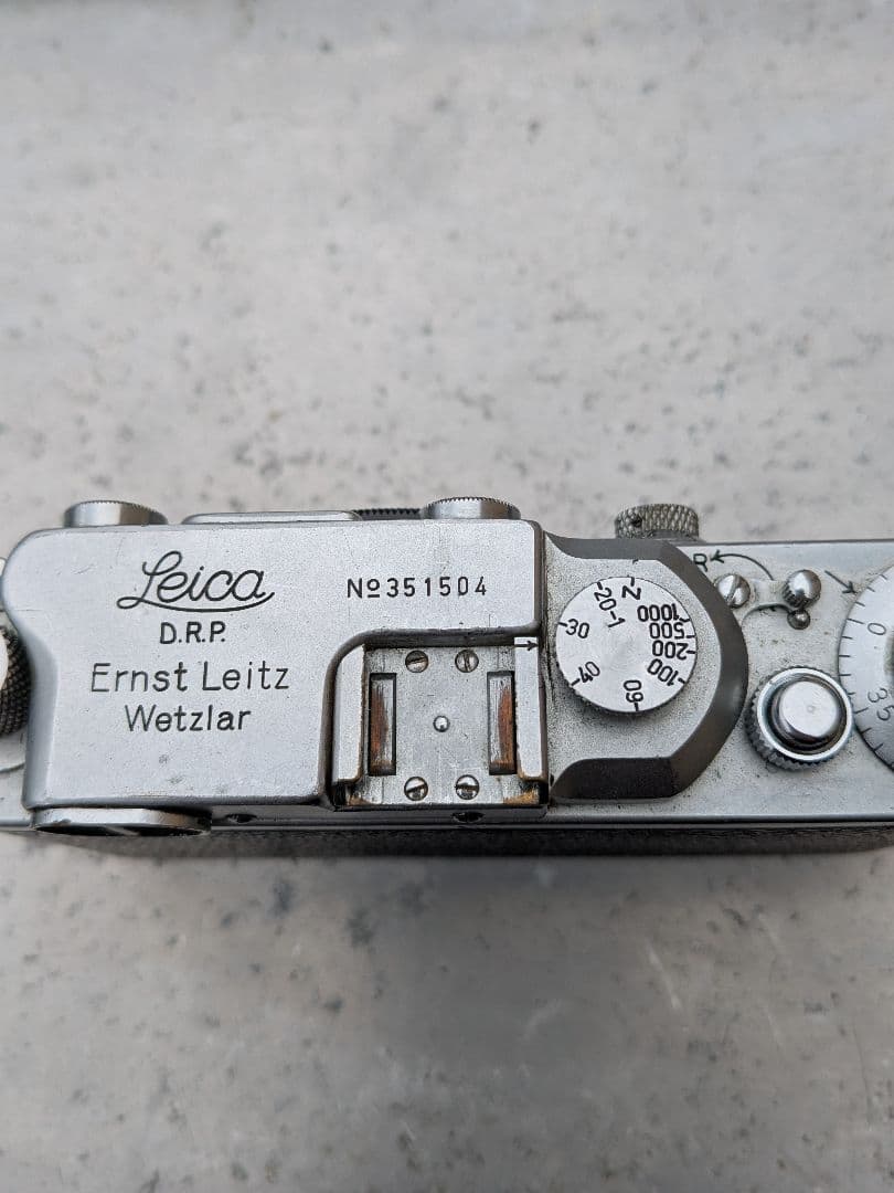 Leica Ⅲb（１９４０年）生産数が少ないので希少