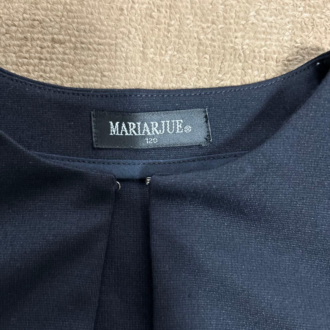 n*x様 タルティーヌエショコラ　花柄 ドレス カーディガン セット　110